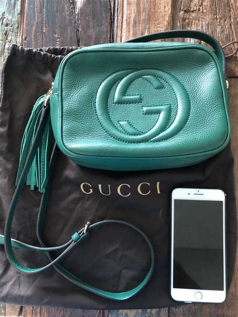 gucci sling bag green